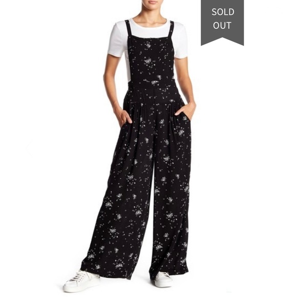 NWOT FREE PEOPLE SWEET IN THE STREETS OVERALL - Picture 2 of 8